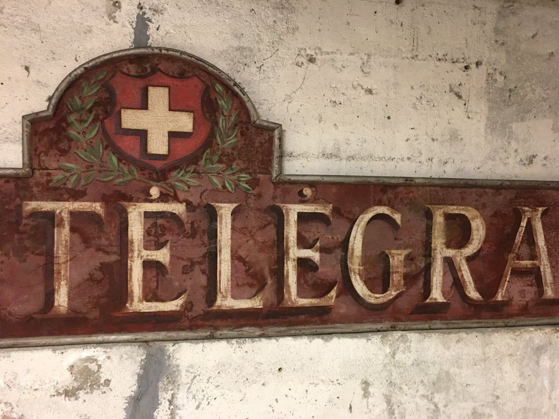 Insegne: PTT Schild alt original – Usato da Renens venduto da brutus18 5