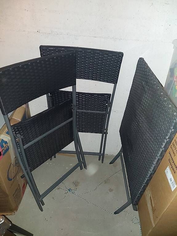 Set di tavolo e panche: Gartenset (rattan) – Usato da Baar venduto da vpa_q7mw 1