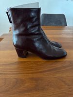 Elegante Stiefeletten, bordeauxrot, Gr. 40 Top Zu...