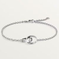 Authentique Bracelet CARTIER Love or blanc avec certificat