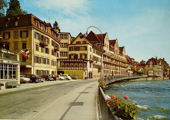 Cartoline postali: ENNET-BADEN Auto, VW-Käfer – Nuovo (secondo la descrizione) da Jona venduto da philajona