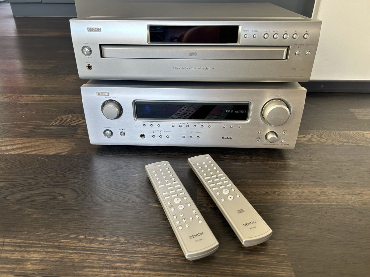 Denon Lettore multimediale & Streamer: Denon HiFi System inkl. Plattenspieler – Usato da Uster venduto da stida 3