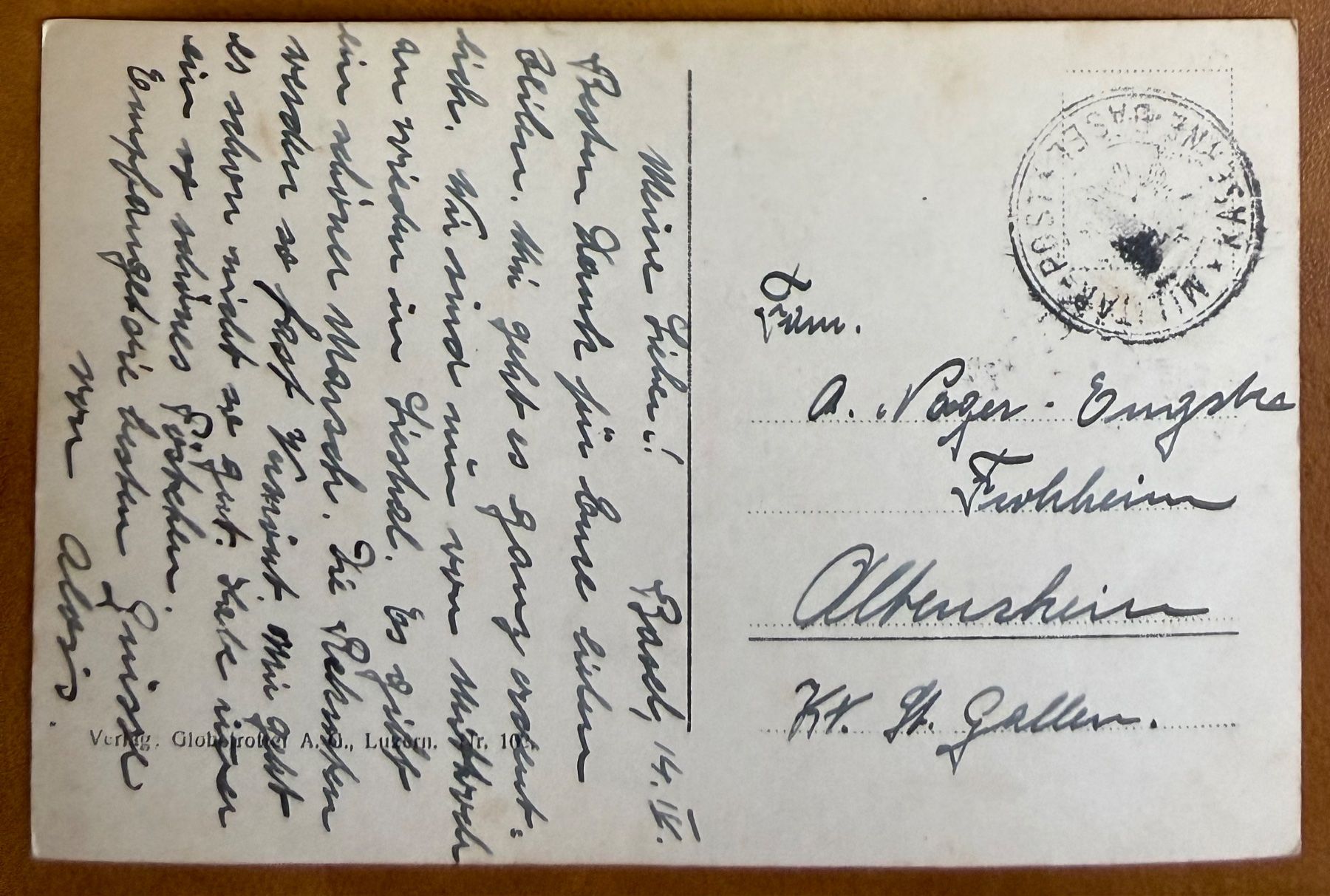 Cartoline postali: Basel - Militärkaserne - AK – Usato da Lutry venduto da Ediego 1