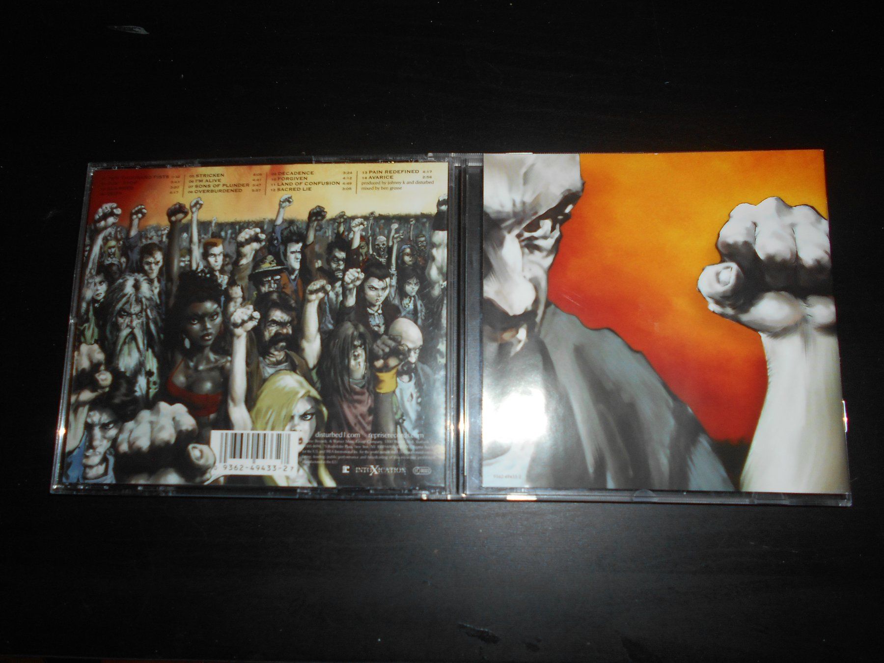 CD: Disturbed – Ten Thousand Fists / 2005 – Usato da Aarberg venduto da witchhunter01 1