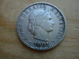 (S1) 20 Rappen 1901