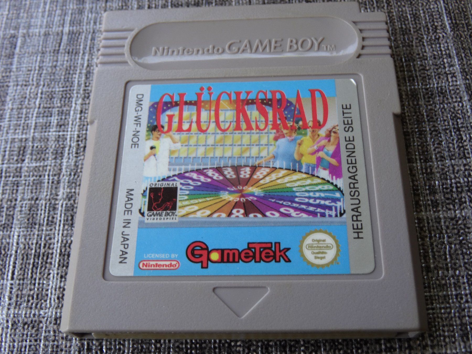 Spiele: Glücksrad GAMEBOY – Gebraucht aus Olten von Disc-Ausverkauf