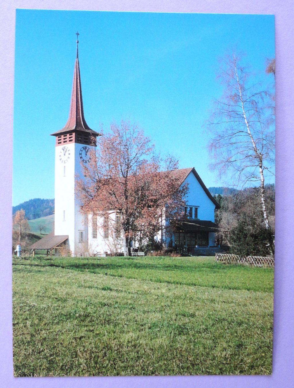 Ansichtskarten: Kirche Bowil – Gebraucht aus Fétigny von Billy2miny