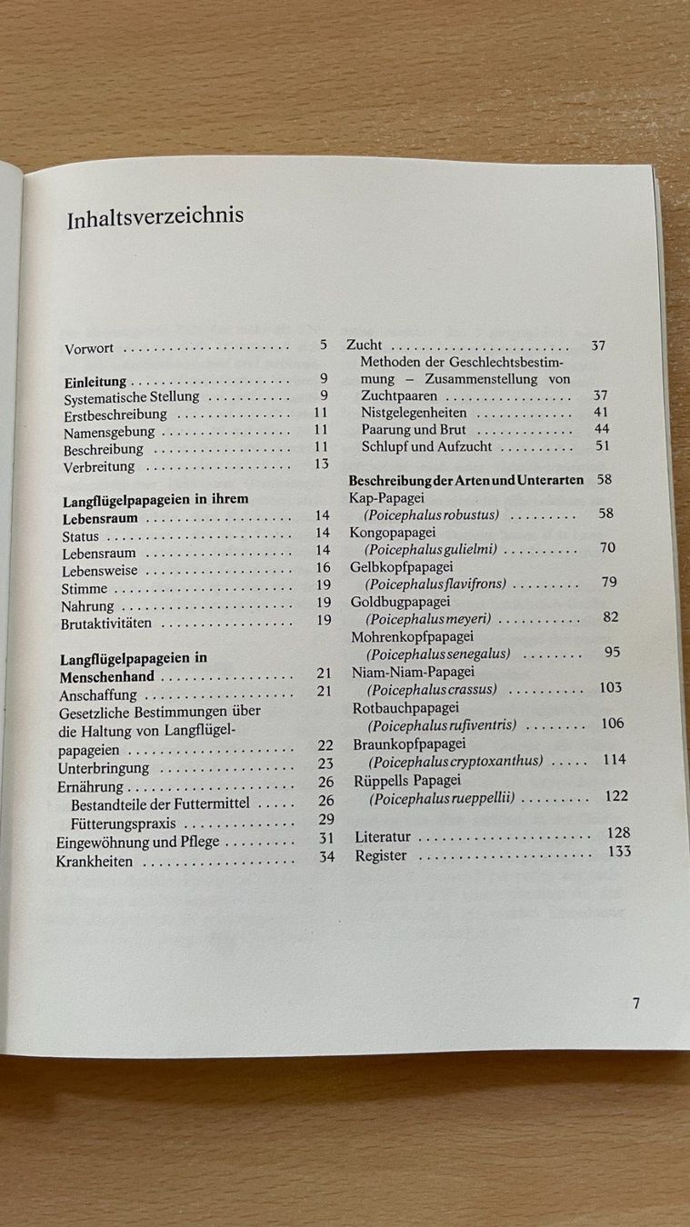 Libri: Langflügel Papageien – Usato da Glattfelden venduto da flomiking 2
