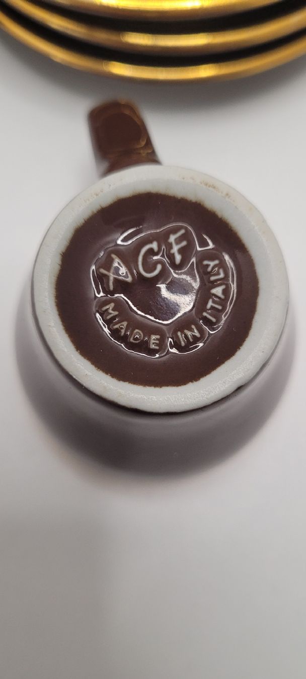 Tazze: Tasses à café dorées – Usato da Rocourt venduto da PapyCH 1