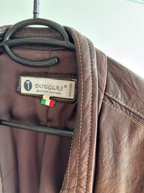 Giacche: Lässige Braune Lederjacke Gr L – Usato da Zihlschlacht venduto da Ceedy 1