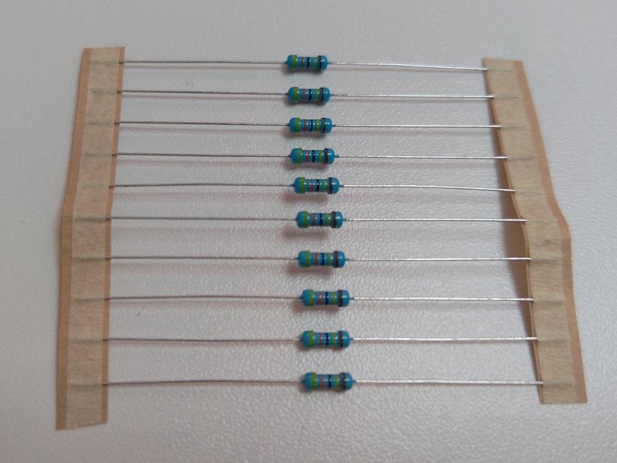 Componenti elettronici: Widerstand 4.3M Ohm ¼W 1% (10er Pack) – Nuovo (secondo la descrizione) da Liestal venduto da Kratzilla