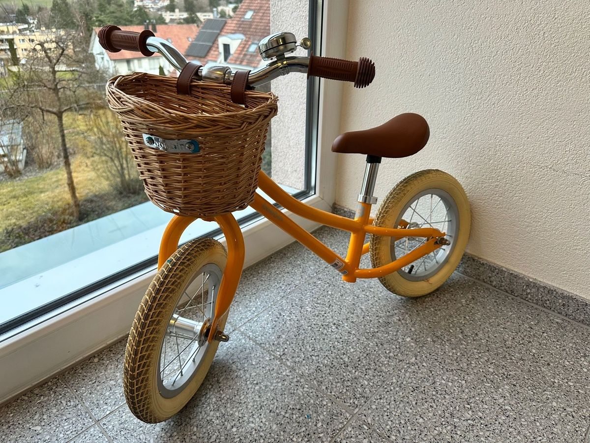 Biciclette: Bobbin Gingersnap Balance Laufrad yellow – Usato da Langnau am Albis venduto da Flash2585