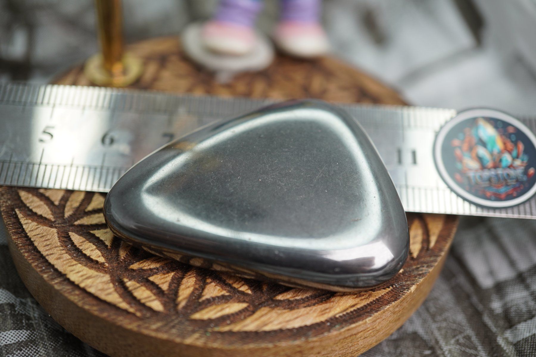 Minerali & Pietre curative: Hämatit      Scheibenstein     ab 1.-    Aus  Räumung – Nuovo e nell'imballaggio originale da Eschenbach SG venduto da topstone 5