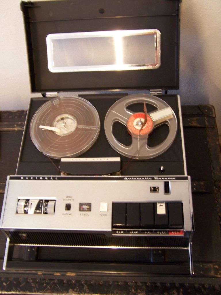 Aufnahmegeräte: Vintage Tonbandgerät NATIONAL SOLID STATE TAPE RECORDER – Gebraucht aus Kerzers von zimmergruen 2