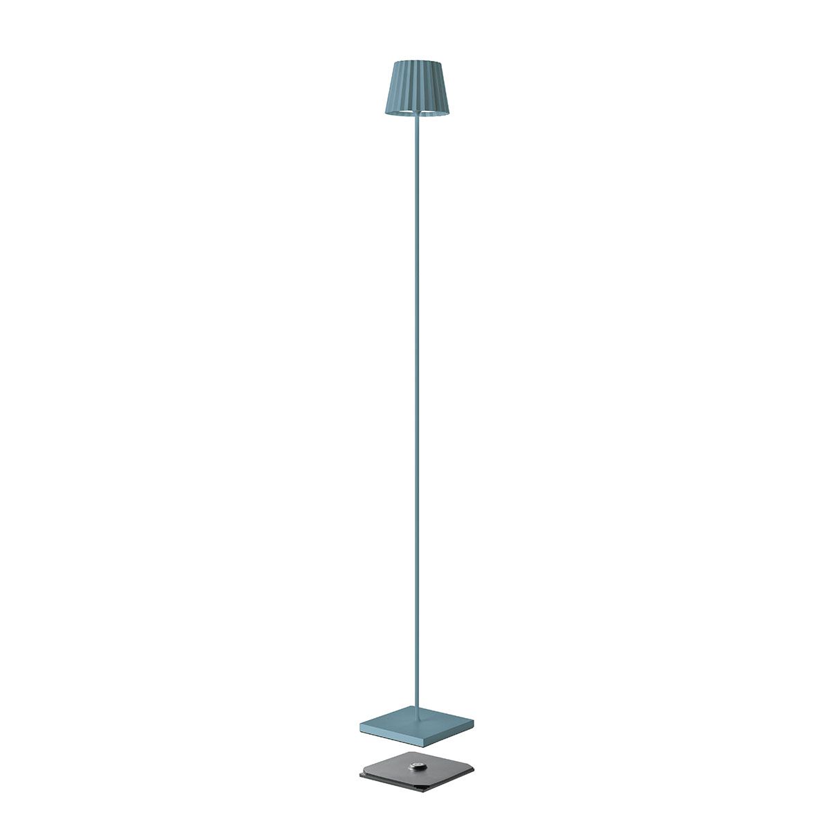 Lampade: LED Aussen Stehleuchte, Blau, Dimmer – Nuovo (secondo la descrizione) da Kreuzlingen venduto da Smart-Light 1