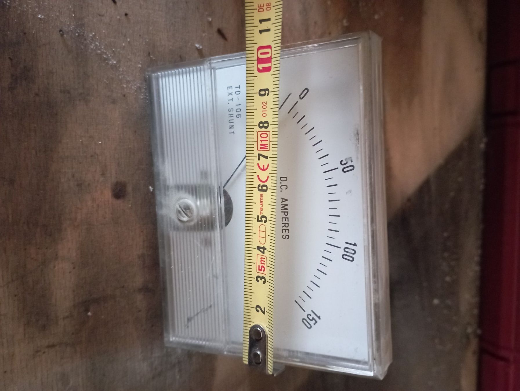 Misurare: Ampere - Meter Anzeige Messer DC Einbau – Usato da Baltschieder venduto da JJ-HRC 1