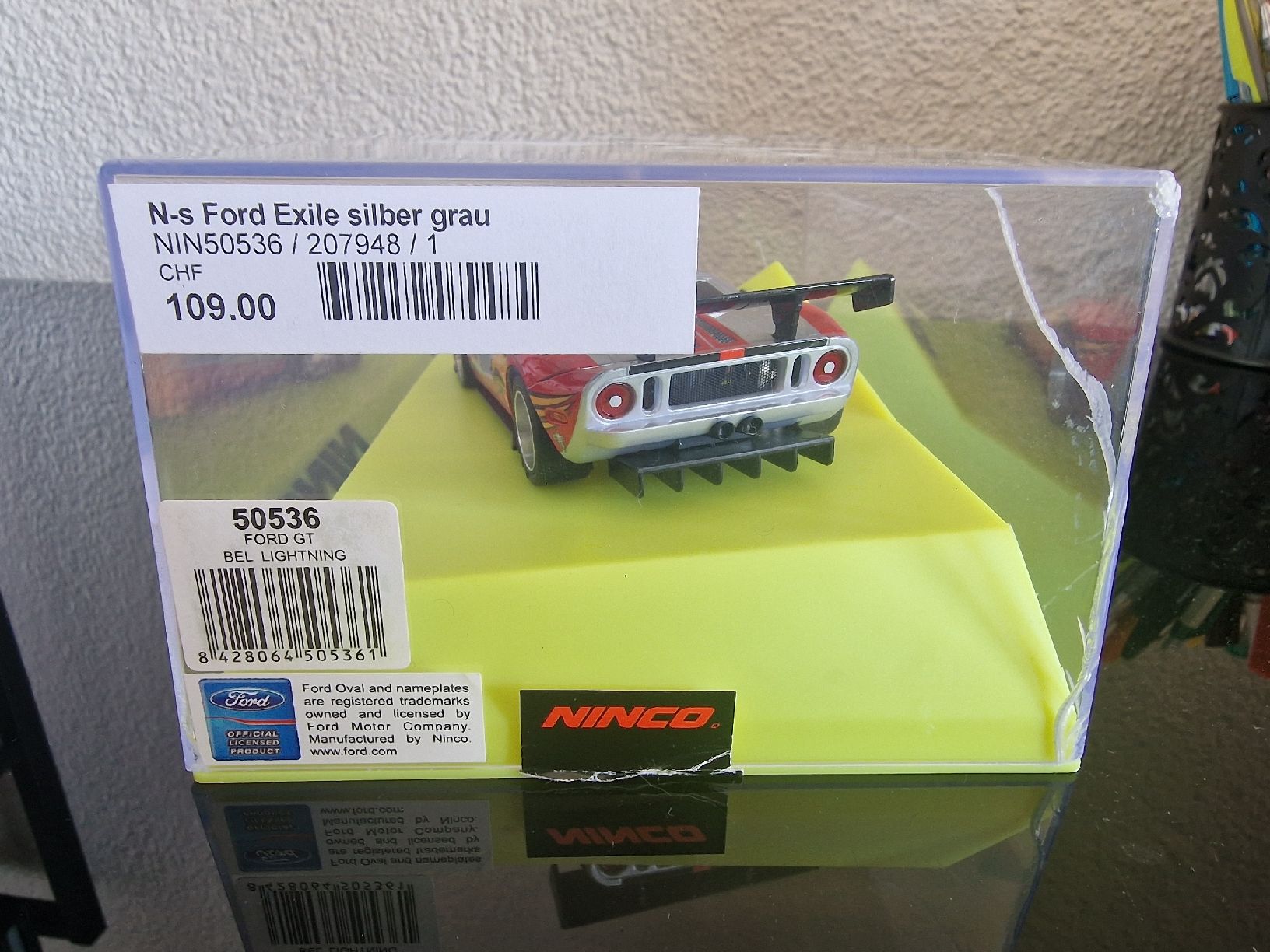 Ninco Piste: Ninco Lightning Ford GT – Nuovo e nell'imballaggio originale da Ins venduto da microracer 2