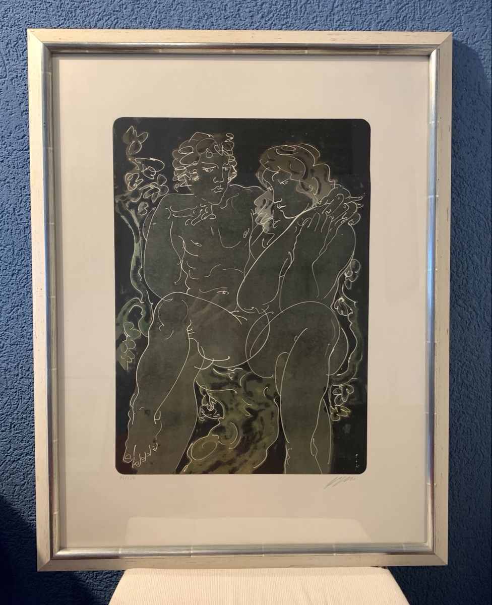 Grafiken & Lithographien: Lithographie de Hans ERNI – Gebraucht aus Veytaux von Latourelle