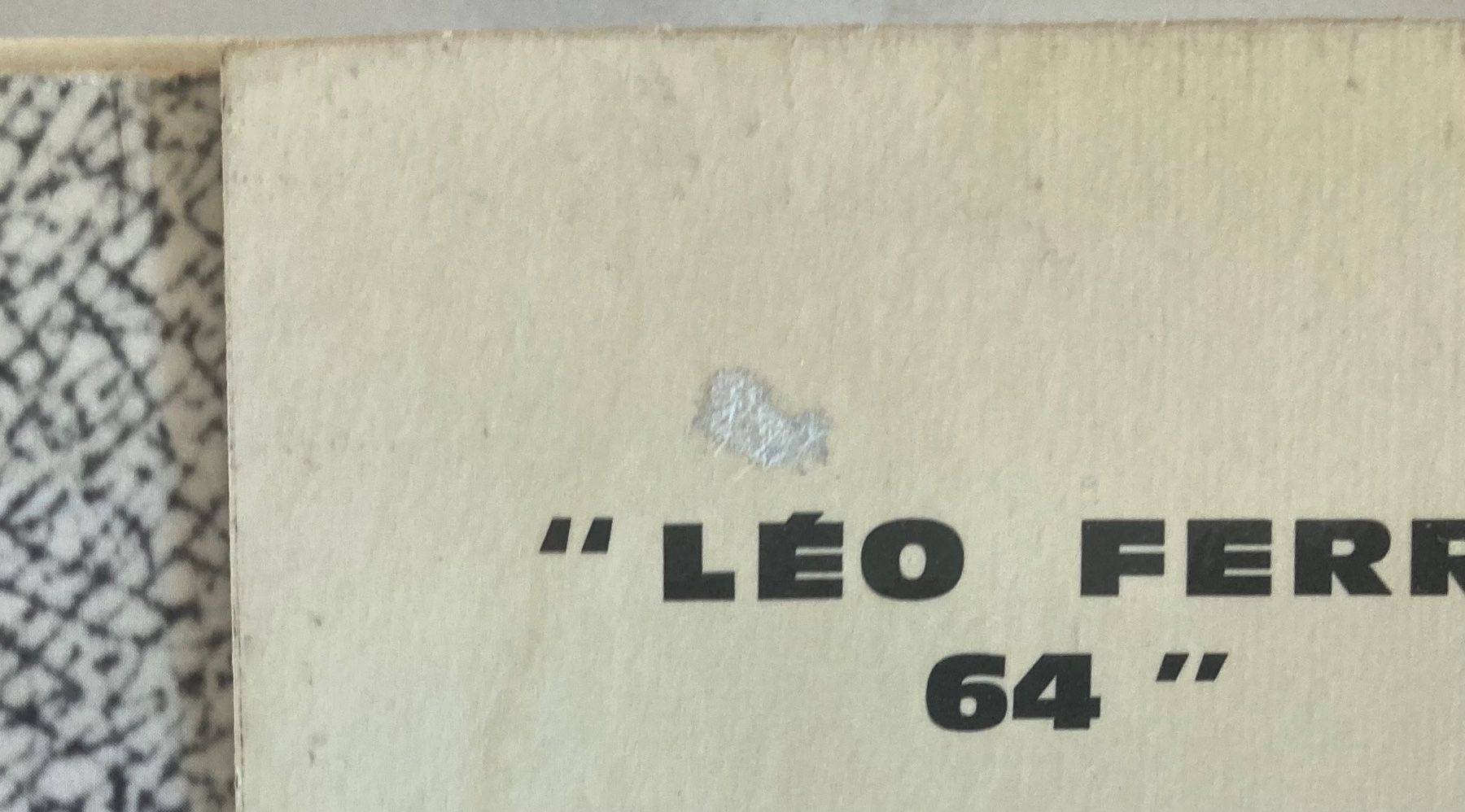 Vinyles: LÉO FERRÉ - FERRÉ 64 – D'occasion à Poliez-Pittet par Newtown-Records 3