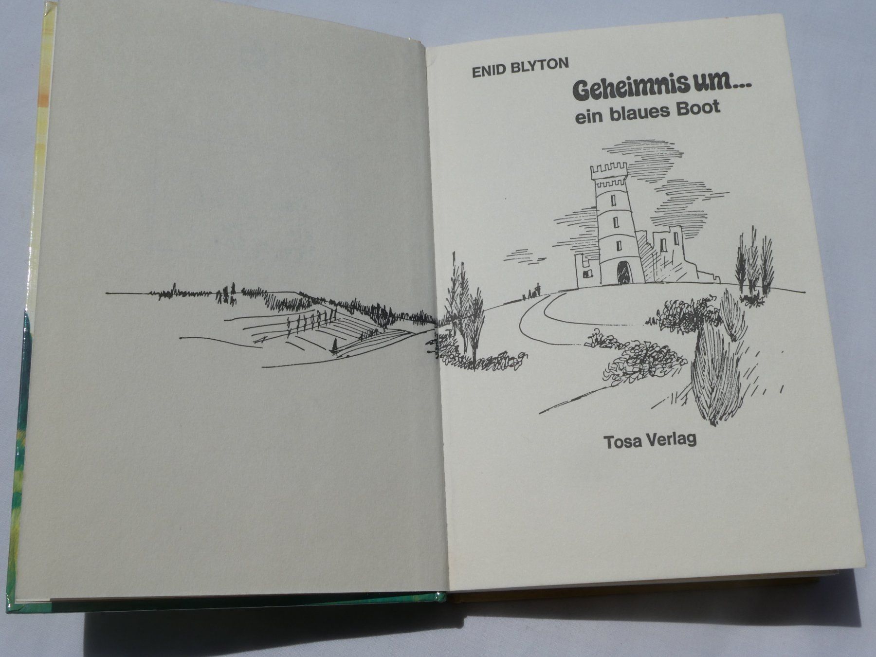 Libri: Enid Blyton: Geheimnis um... ein blaues Boot – Usato da Gattikon venduto da kaandooh 1