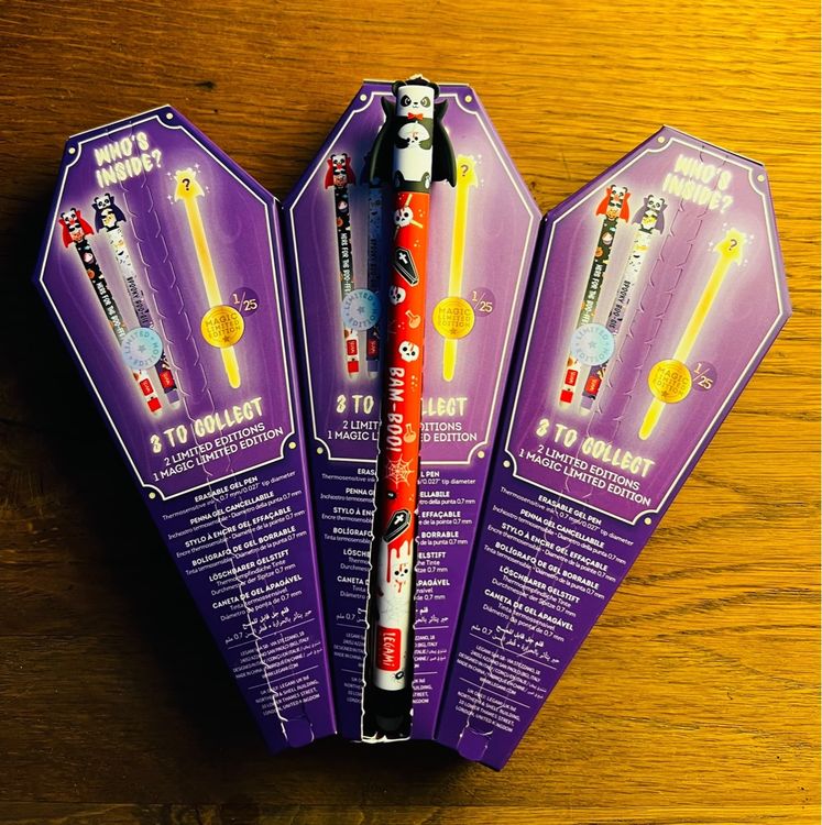 3 Stifte LEGAMI Spooky Party Collection 2026 (Neu (gemäss Beschreibung ...