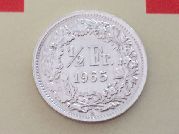 Tutti le monete: 1/2 Franken 1965 vz/unz – Usato da Elsau venduto da herbybay
