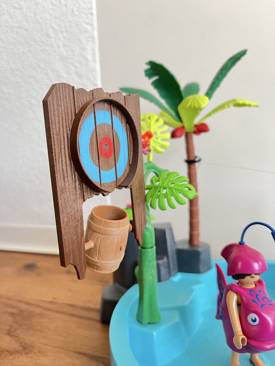 Playmobil Giocattoli: Playmobil Pool mit Wasserpistole 70610 – Usato da Winterthur venduto da Strubina 2