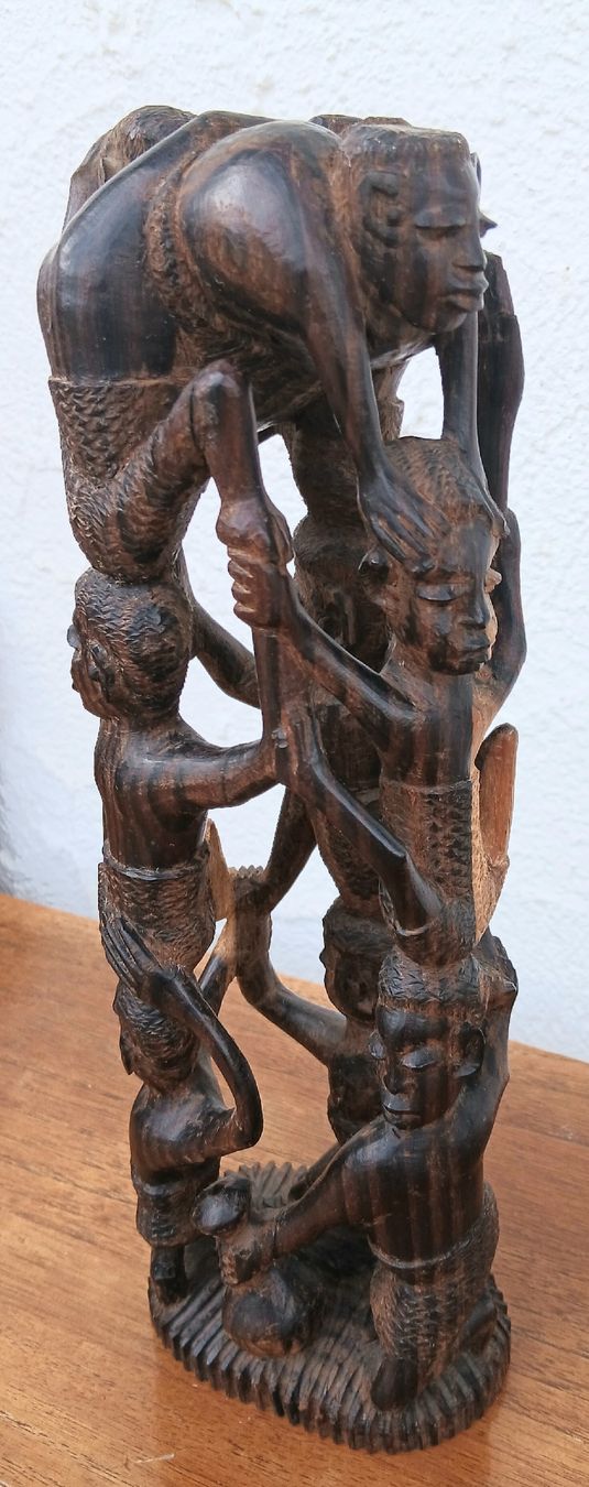 Sculture & Statue: Superbe arbre de famille Ujamaa  – Usato da Sciernes-d'Albeuve venduto da Dojo004 3