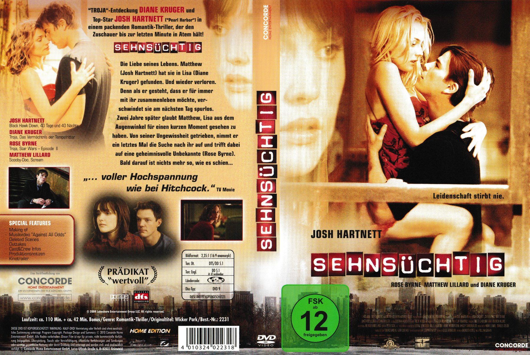 Tutti i DVDs: DVD - Sehnsüchtig – Usato da Langnau am Albis venduto da MediaRescuerKeLoX
