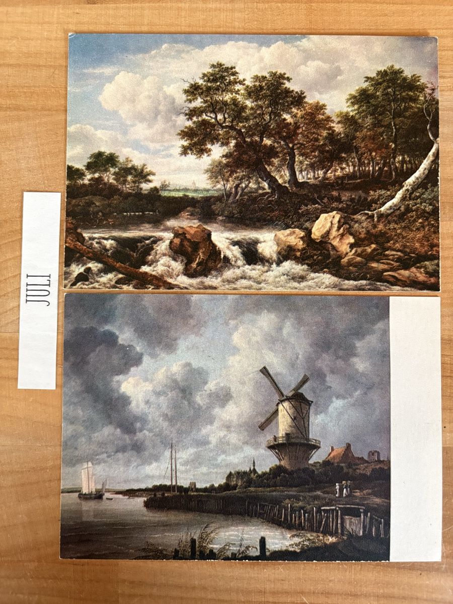 Cartoline postali: AK von Jacob van Ruysdael – Usato da Rümlang venduto da Kartenpost1