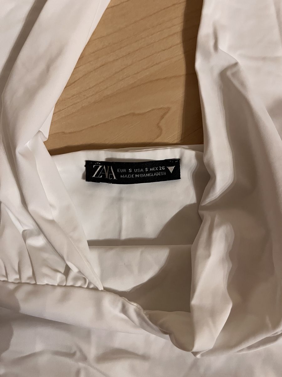 Zara Tops: Zara Neckholder Top Weiss, Grösse S – Neu (gemäss Beschreibung) aus Herisau von giu_j6jr 1