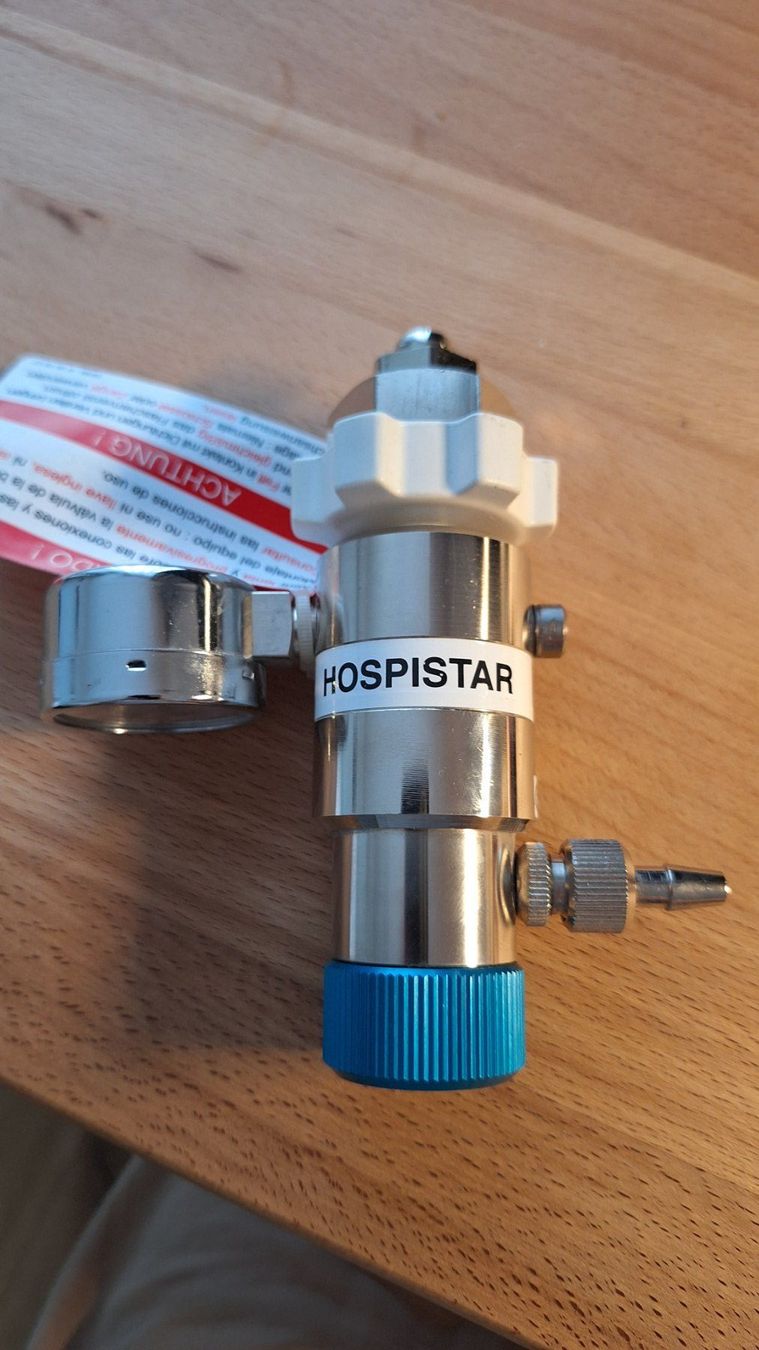Appareils médicaux: Hospistar Sauerstoff O2 Druckminderer – D'occasion à Cazis par RolfEggi 3