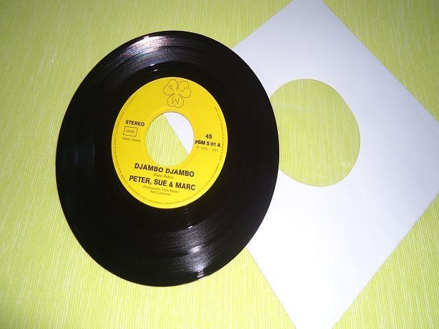 Vinyles: Peter, Sue & Marc - DJAMBO DJAMBO & Moby Dick (Vinyl 7") – D'occasion à Ergisch par Baluna24 3