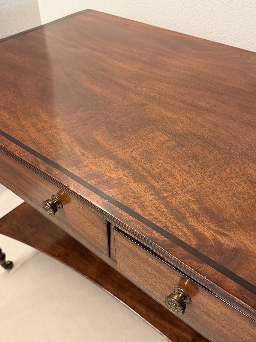 Tavoli: Antique Mahogany Table with Drawers circa 1810 – Usato da Zürich venduto da mar_2f5c 3