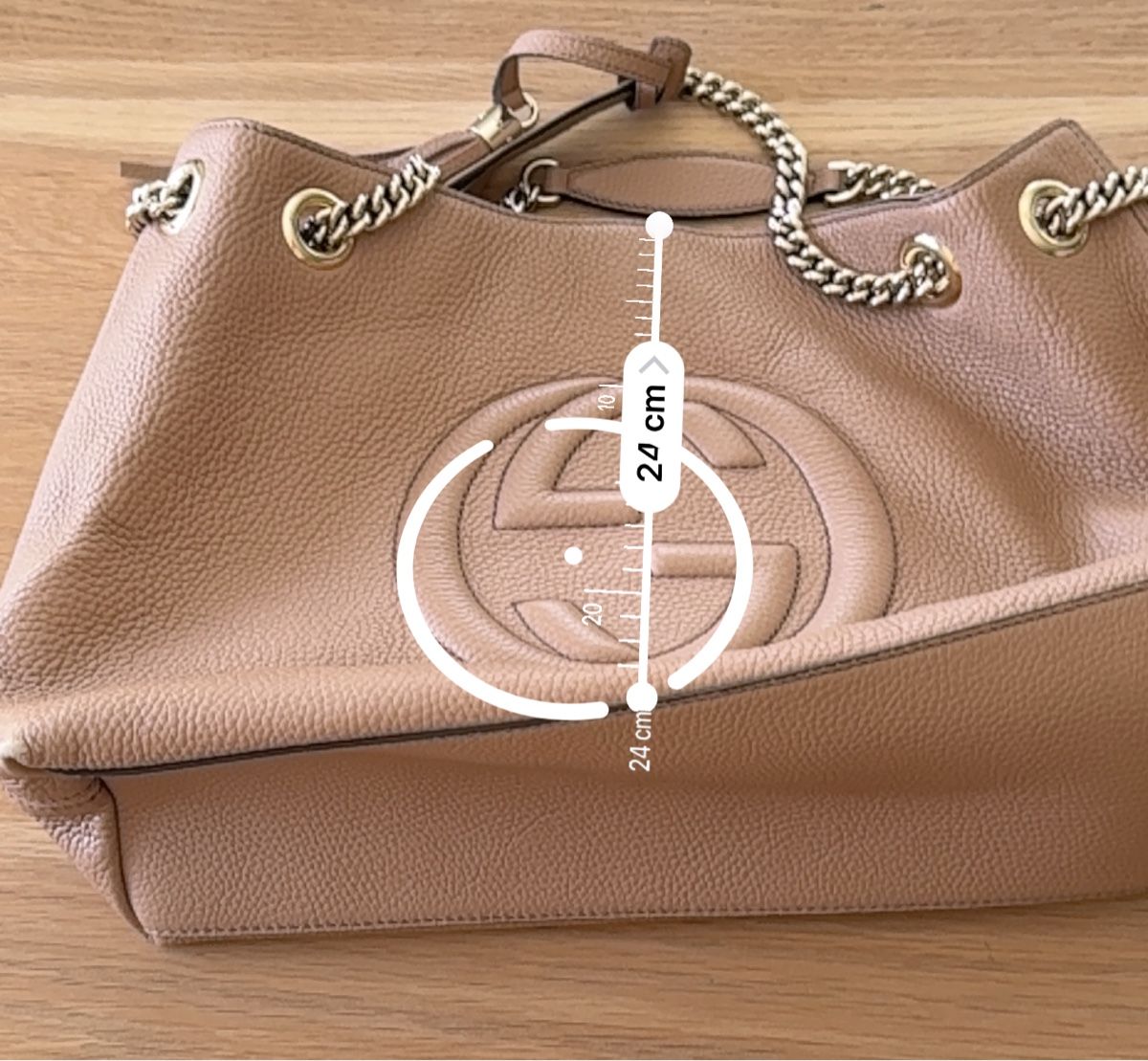 Gucci Borse da donna: Gucci Soho Tasche in beige – Usato da Selzach venduto da TiffanysSO 2