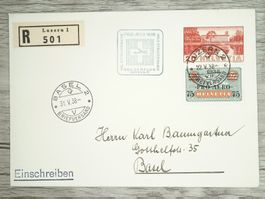 TR105 Enveloppe Suisse + Timbre 1938