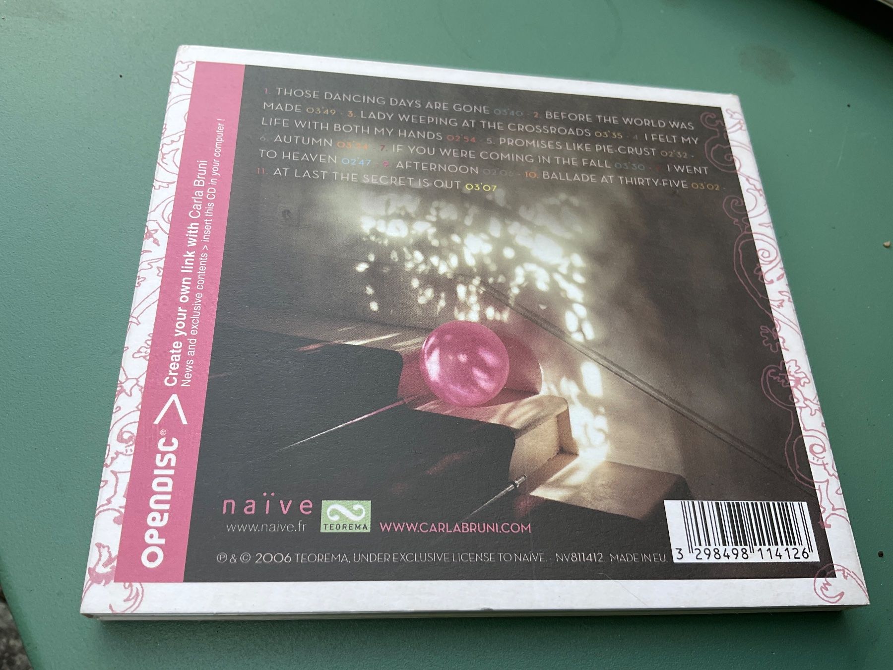CDs: Carla Bruni No Promises Digipack CD – Gebraucht aus Delémont von vinylfreak01 1