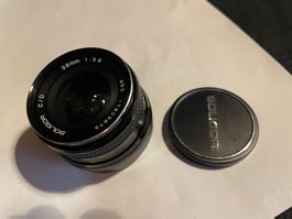 Soligor C/D 28mm f2.8 Objektiv für Konica