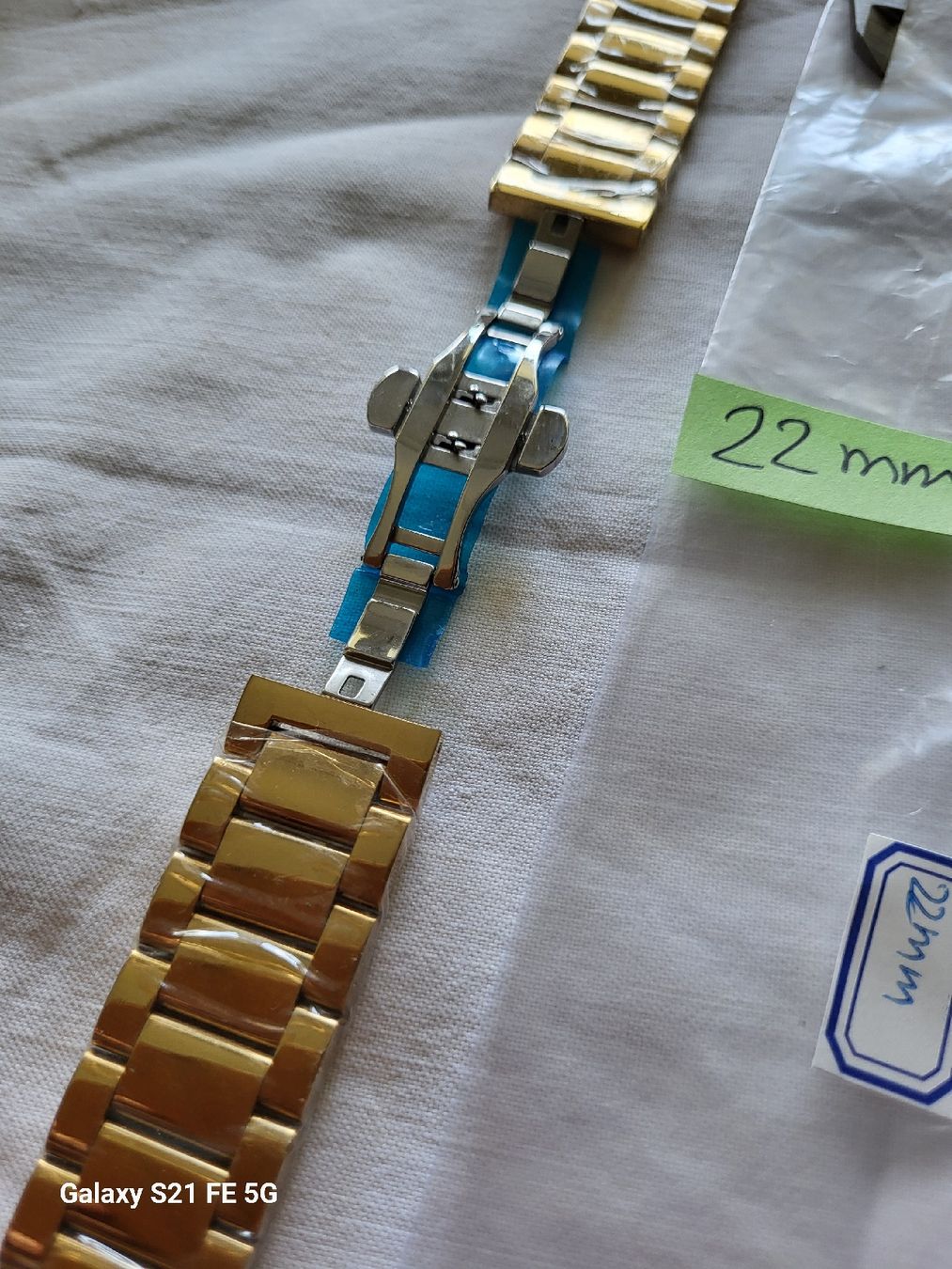 Bracelets: neu uhrenarmband 22mm,neu – Neuf avec emballage d'origine à Riehen par tamola67 2