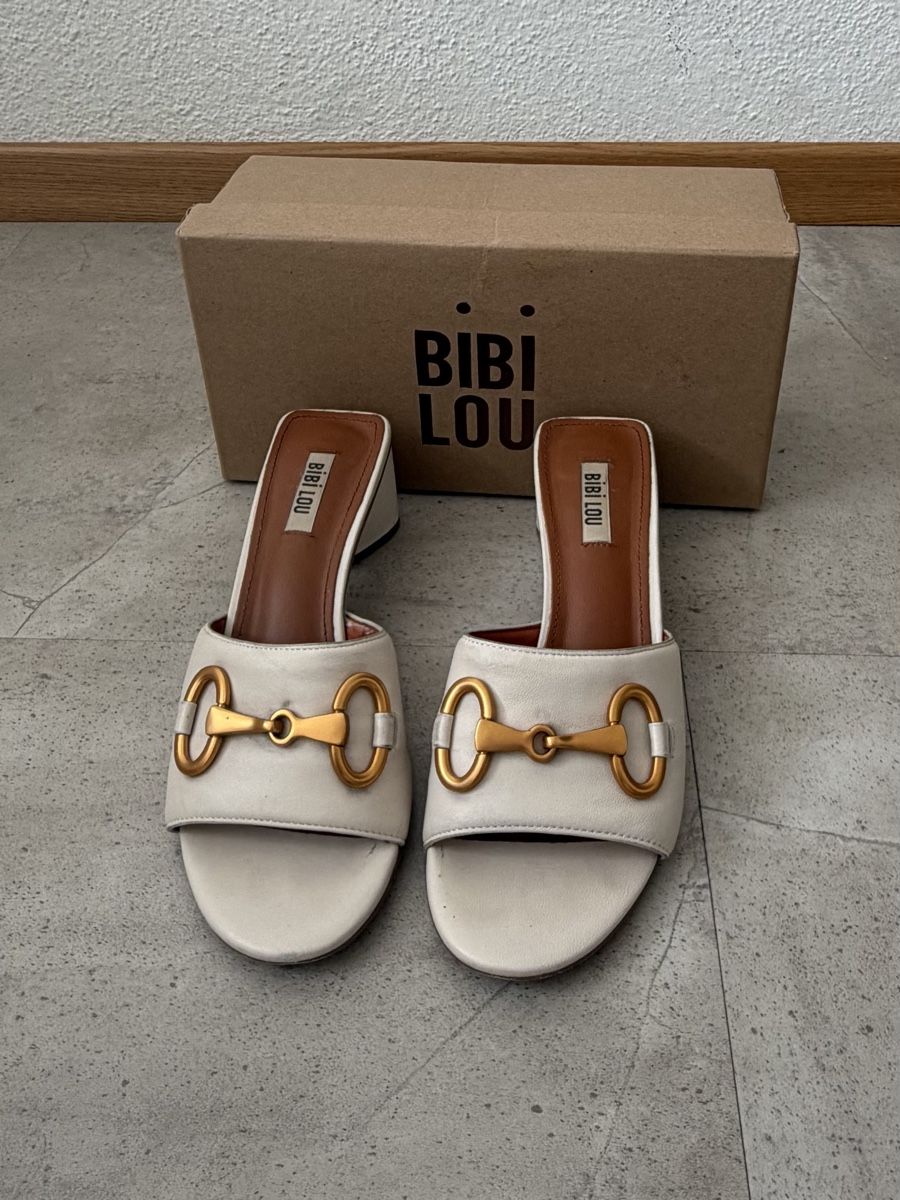 Damenschuhe: Sandali tacco Bibi lou gr.40 – Gebraucht aus Samedan von lau_q8yh 1