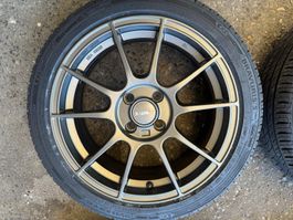 Autec Alufelgen 7.0x16 ET35 4x100 + Barum Bravuris 5 Reifen