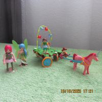Playmobil Feenwagen mit Einhorn und Figuren
