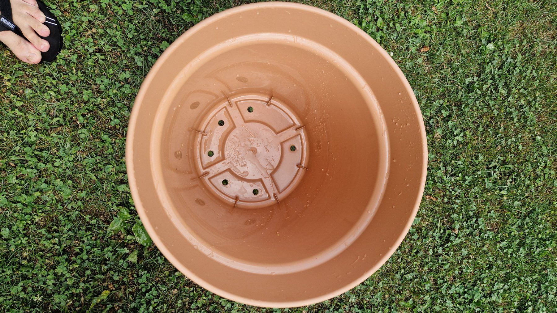Pots de fleurs: Blumentopf braun 2 Stück – D'occasion à Steinen par Remse2 2