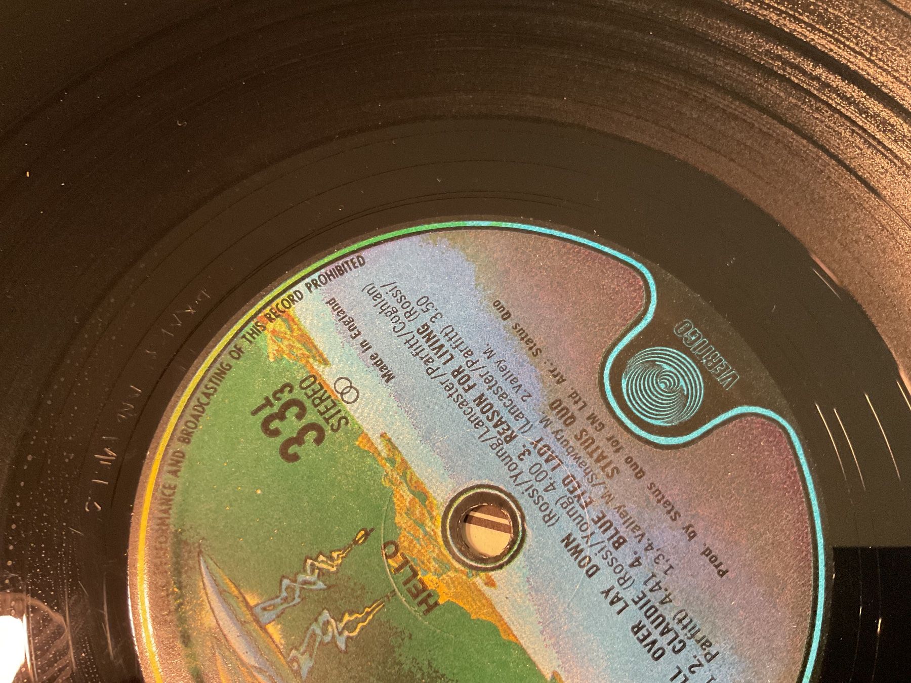 Dischi in vinile: Status Quo - Hello! - Schallplatte - Vinyl - 1973 – Usato da Steinach venduto da Quarkie 6