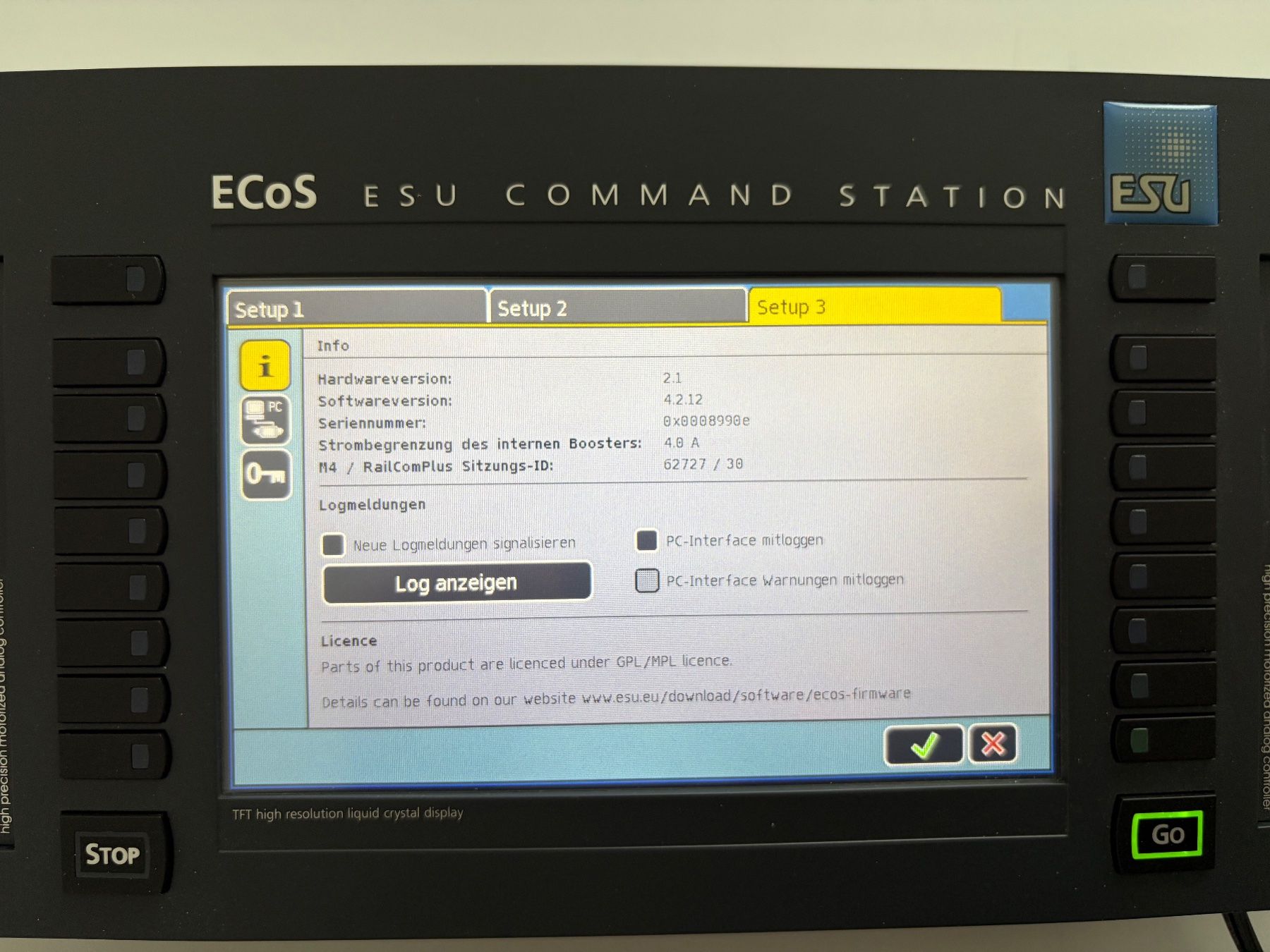 Esu Modelleisenbahnen: ESU ECoS 2.0 Command Station Art. Nr. 50210 – Gebraucht aus Mörschwil von ottoman7 1