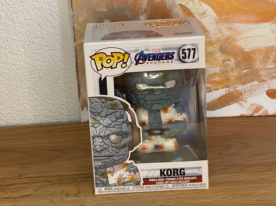 Funko Figuren: Funko Pop - Korg #577 - Avengers - Marvel – Neu und originalverpackt aus Oensingen von CSCollectors