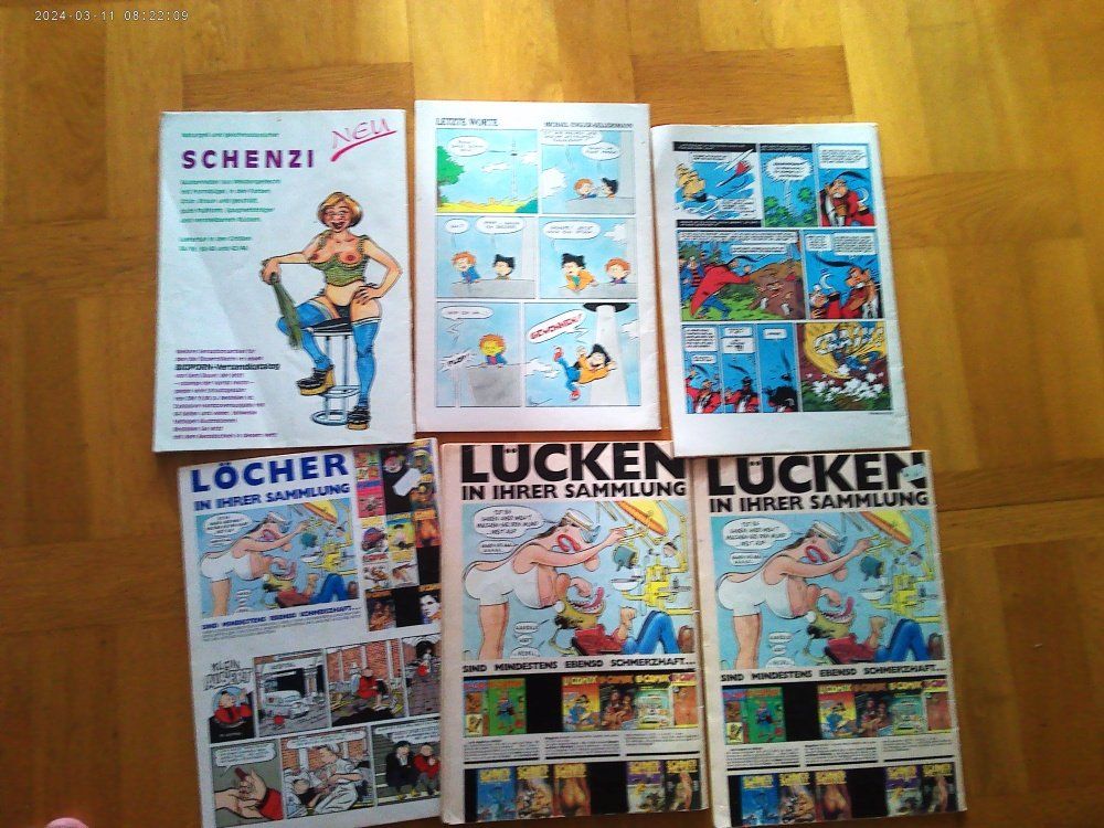 Comics: 6 X COMIC HUMOR EROTIC: U - COMIX !!!! – Gebraucht aus Volketswil von nemo2000 1