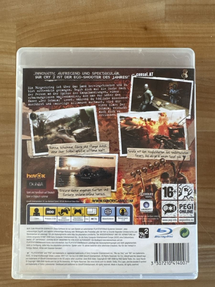 Giochi: PS3 Game / Farcry 2 – Usato da Rümlang venduto da resale35 1