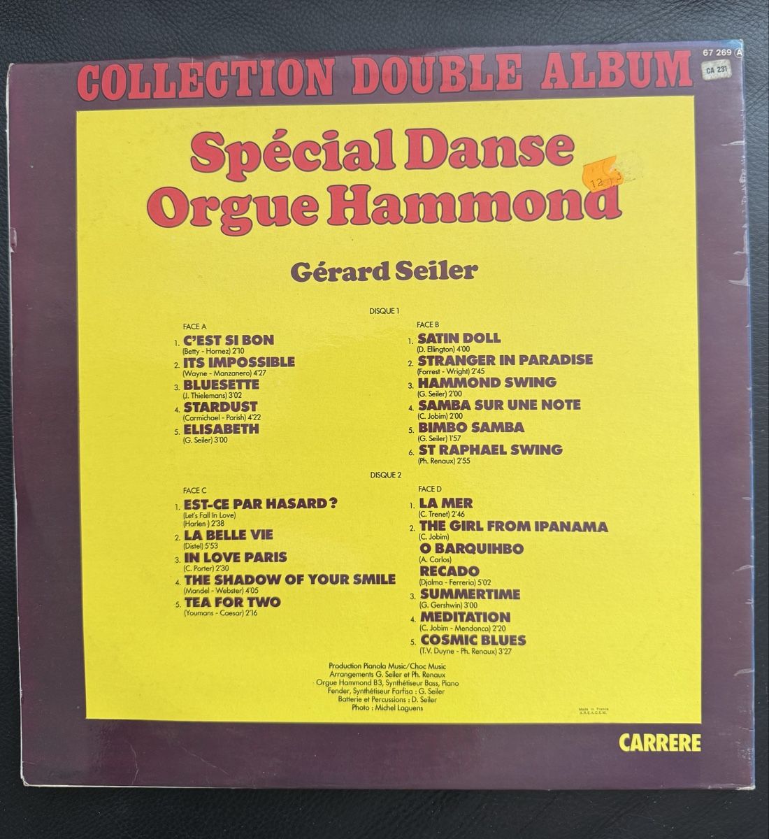 Dischi in vinile: Hammond Orgel Schallplatten-Set, Special Danse – Usato da Goldach venduto da Donpancho 1