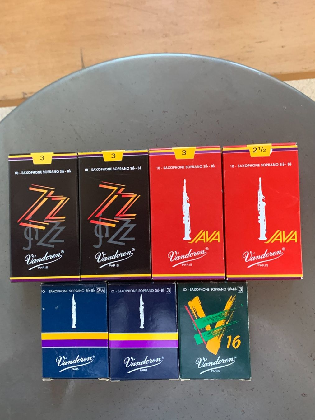 Vandoren Musikinstrumente: Sopransax Reeds – Neu und originalverpackt aus Gerolfingen von Oexel